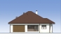 Проект одноэтажного дома с террасой и гаражом Rg5580 Фасад1