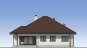 Проект одноэтажного дома с террасой и гаражом Rg5580z (Зеркальная версия) Фасад3