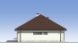 Проект одноэтажного дома с террасой и гаражом Rg5580 Фасад4