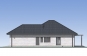 Проект одноэтажного дома с гаражом и террасой Rg5582 Фасад2