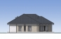 Проект одноэтажного дома с гаражом и террасой Rg5582 Фасад3