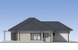Проект одноэтажного дома с гаражом и террасой Rg5582 Фасад4