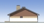 Проект одноэтажного дома с гаражом и террасой Rg5586 Фасад2