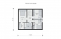 Одноэтажный дом с мансардой Rg5590z (Зеркальная версия) План4