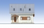Одноэтажный дом с мансардой Rg5590z (Зеркальная версия) Фасад1