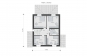 Проект двухэтажного дома с чердаком и террасой Rg5593z (Зеркальная версия) План3