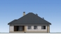 Проект одноэтажного дома с террасой и гаражом Rg5602 Фасад3