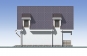 Проект одноэтажного дома с мансардой и террасой Rg5627z (Зеркальная версия) Фасад2