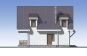 Проект одноэтажного дома с мансардой и террасой Rg5627z (Зеркальная версия) Фасад4