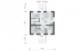 Проект одноэтажного дома с мансардой Rg5629z (Зеркальная версия) План2