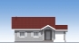 Проект одноэтажного дома с гаражом и террасой Rg5632 Фасад1