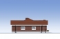Одноэтажный жилой дом с террасами и гаражом Rg5634 Фасад2
