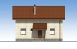 Одноэтажный дом с мансардой и погребом Rg5639 Фасад1
