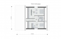 Одноэтажный дом с мансардой и гаражом Rg5640z (Зеркальная версия) План4