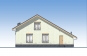 Одноэтажный дом с мансардой и гаражом Rg5640z (Зеркальная версия) Фасад3