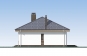 Проект одноэтажного дома с террасой Rg5653z (Зеркальная версия) Фасад2