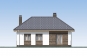 Проект одноэтажного дома с террасой Rg5653z (Зеркальная версия) Фасад3