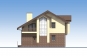 Индивидуальный жилой дом с мансардой, террасой и лоджией Rg5666z (Зеркальная версия) Фасад1