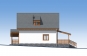 Одноэтажный дом с мансардой и террасой Rg5671 Фасад2