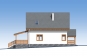 Одноэтажный дом с мансардой и террасой Rg5671 Фасад4