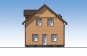 Одноэтажный дом с мансардой и террасой Rg5672 Фасад3