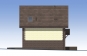 Одноэтажный дом с мансардой и террасой Rg5673z (Зеркальная версия) Фасад4
