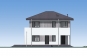 Проект двухэтажного дома с террасой Rg5676 Фасад4