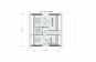 Проект одноэтажного дома с мансардой и гаражом Rg5678z (Зеркальная версия) План4