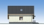 Проект одноэтажного дома с мансардой и гаражом Rg5678 Фасад4