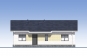 Проект одноэтажного дома с террасой Rg5681z (Зеркальная версия) Фасад1