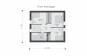Одноэтажный дом с мансардой Rg5682z (Зеркальная версия) План4