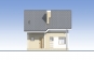 Одноэтажный дом с мансардой Rg5682 Фасад1
