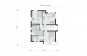 Двухэтажный жилой дом с террасой, балконом и эксплуатируемой кровлей Rg5684z (Зеркальная версия) План3