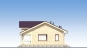 Одноэтажный жилой дом с террасой и верандой Rg5687z (Зеркальная версия) Фасад4