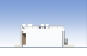 Одноэтажный жилой дом с террасами и эксплуатируемой кровлей Rg5692z (Зеркальная версия) Фасад2