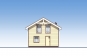 Одноэтажный жилой дом с мансардой и террасой Rg5693 Фасад1