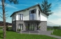 Одноэтажный жилой дом с мансардой и террасой Rg5703z (Зеркальная версия) Вид4