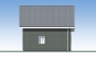 Проект одноэтажного дома с мансардой Rg5707z (Зеркальная версия) Фасад3