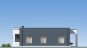 Проект одноэтажного дома с террасами Rg5708z (Зеркальная версия) Фасад2