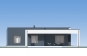 Проект одноэтажного дома с террасами Rg5708z (Зеркальная версия) Фасад3