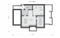 Одноэтажный жилой дом с подвалом, мансардой, гаражом, террасой Rg5710z (Зеркальная версия) План1