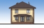 Проект двухэтажного дома с террасами Rg5718 Фасад3