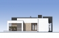 Проект одноэтажного жилого дома с террасой Rg5724 Фасад2