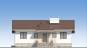 Одноэтажный дом с подвалом и террасой Rg5727 Фасад1