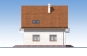 Одноэтажный дом с мансардой и террасой Rg5729 Фасад4