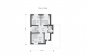 Проект индивидуального двухэтажного жилого дома Rg5733 План3