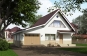 Одноэтажный дом с террасой и мансардой Rg5736 Вид1