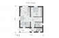 Двухэтажный дом с террасой Rg5738z (Зеркальная версия) План2