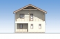 Двухэтажный дом с террасой Rg5738z (Зеркальная версия) Фасад1