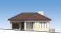 Одноэтажный жилой дом с террасами и гаражом Rg5739 Фасад1